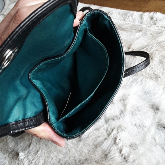 Coach Mini Turnlock Crossbody Bag, EUC - Picture 9 of 15